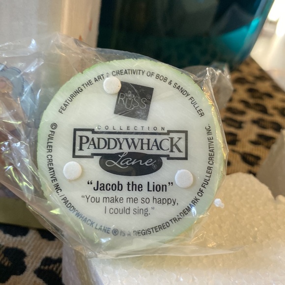 NEW VINTAGE IN BOX==RUSS PADDYWHACK Lane “Jacob The Lion” Figurine - Picture 4 of 15